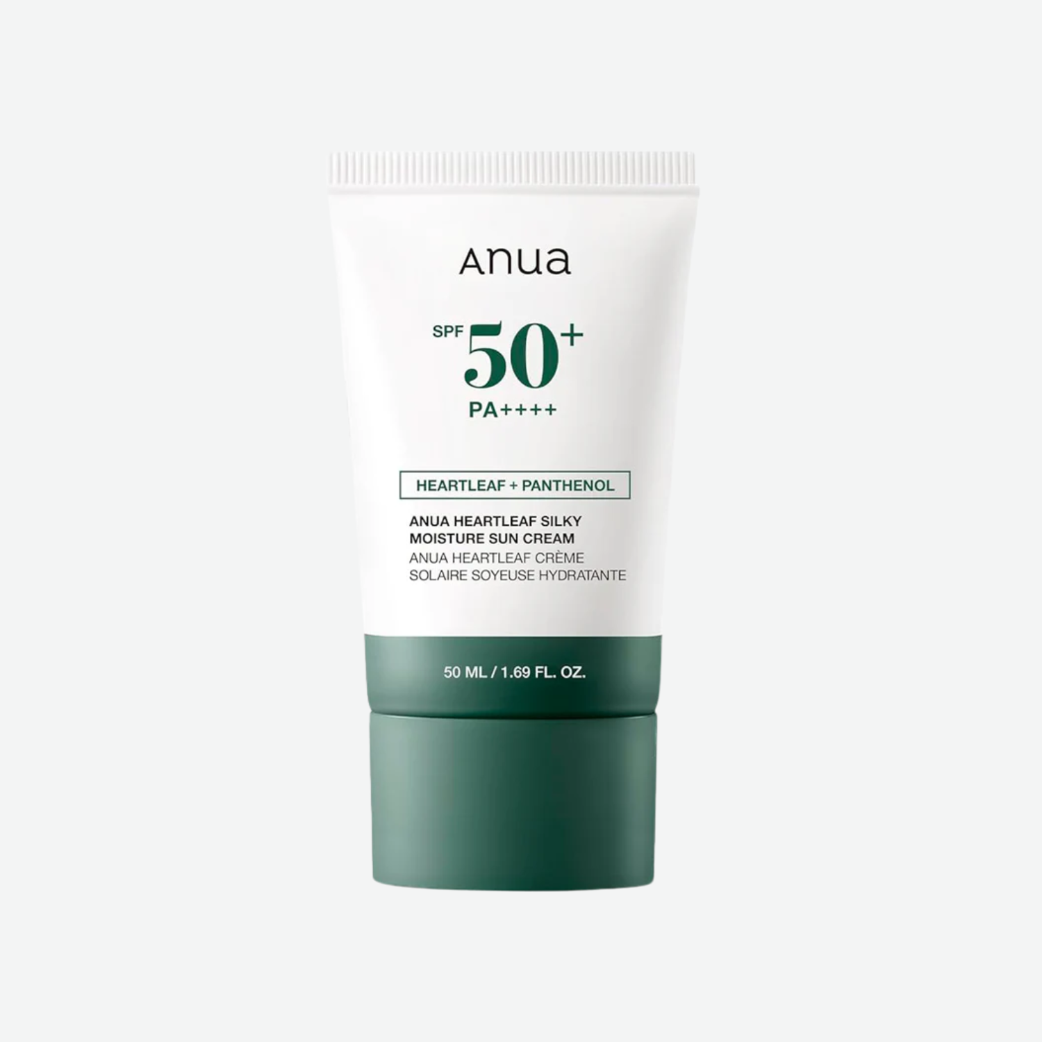 Anua Heartleaf + Panthenol Heartleaf Silky Moisture Sun Cream