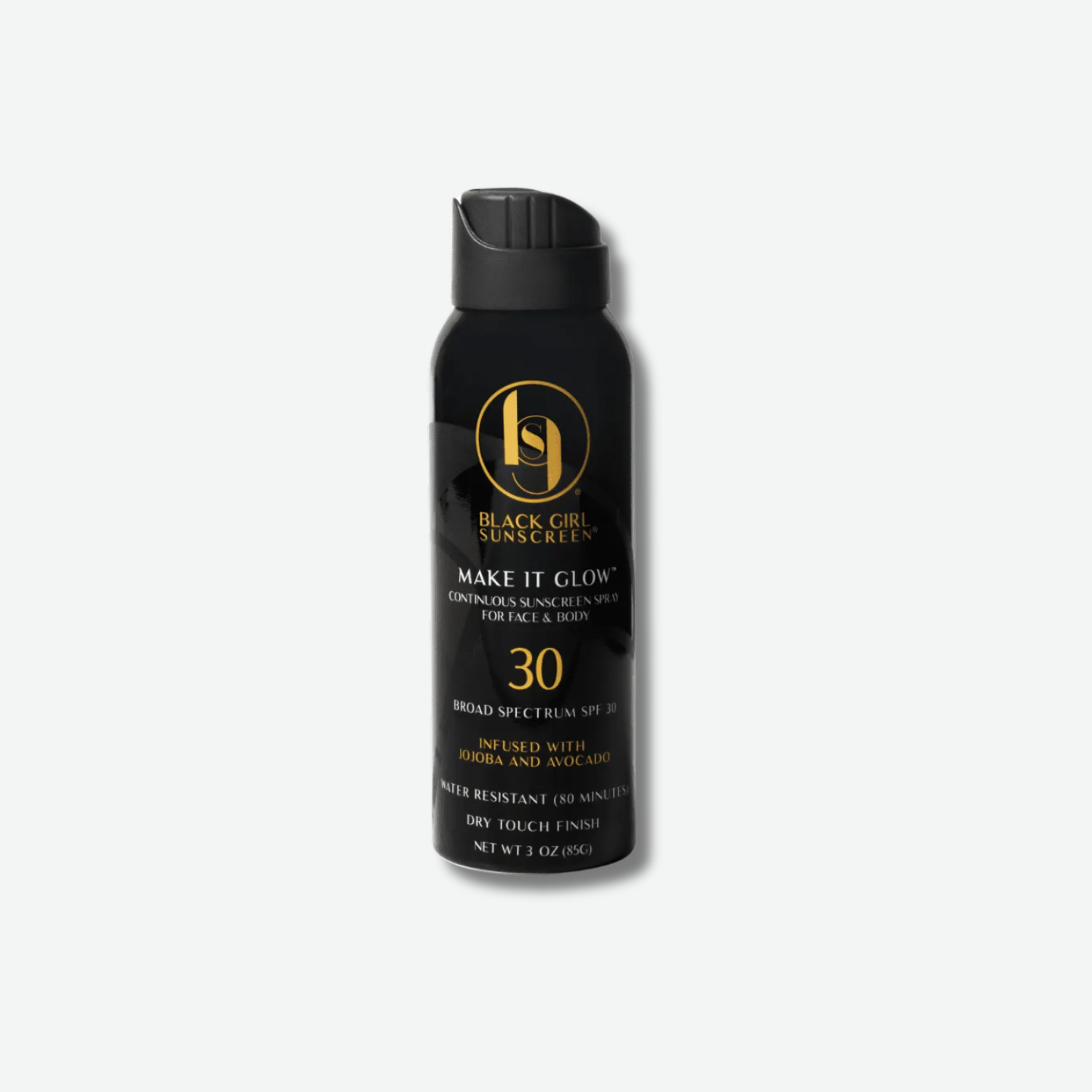 Black Girl Sunscreen Make It Glow™ Continuous Sunscreen Spray SPF 30 – 3 oz