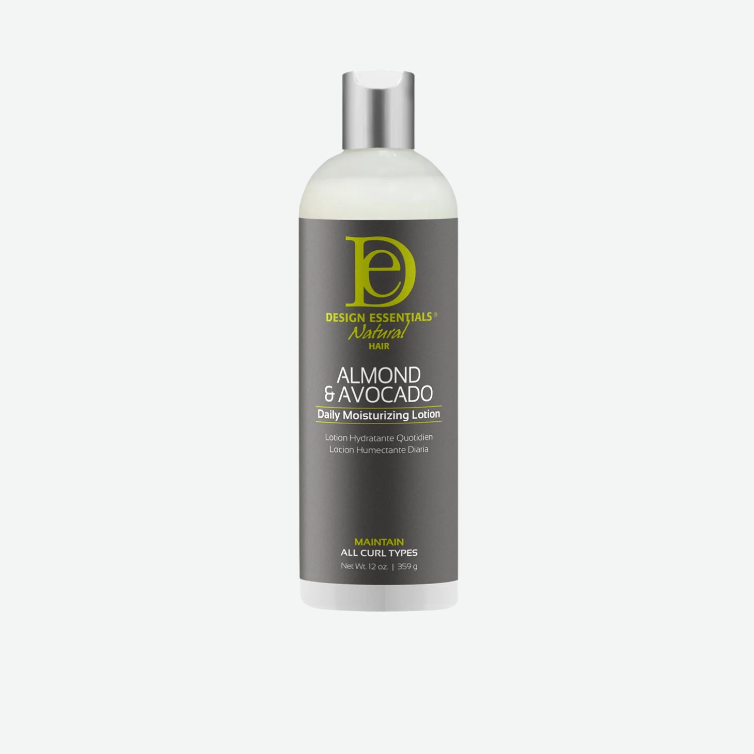 Design Essentials Almond & Avocado Daily Moisturizing Lotion 12oz
