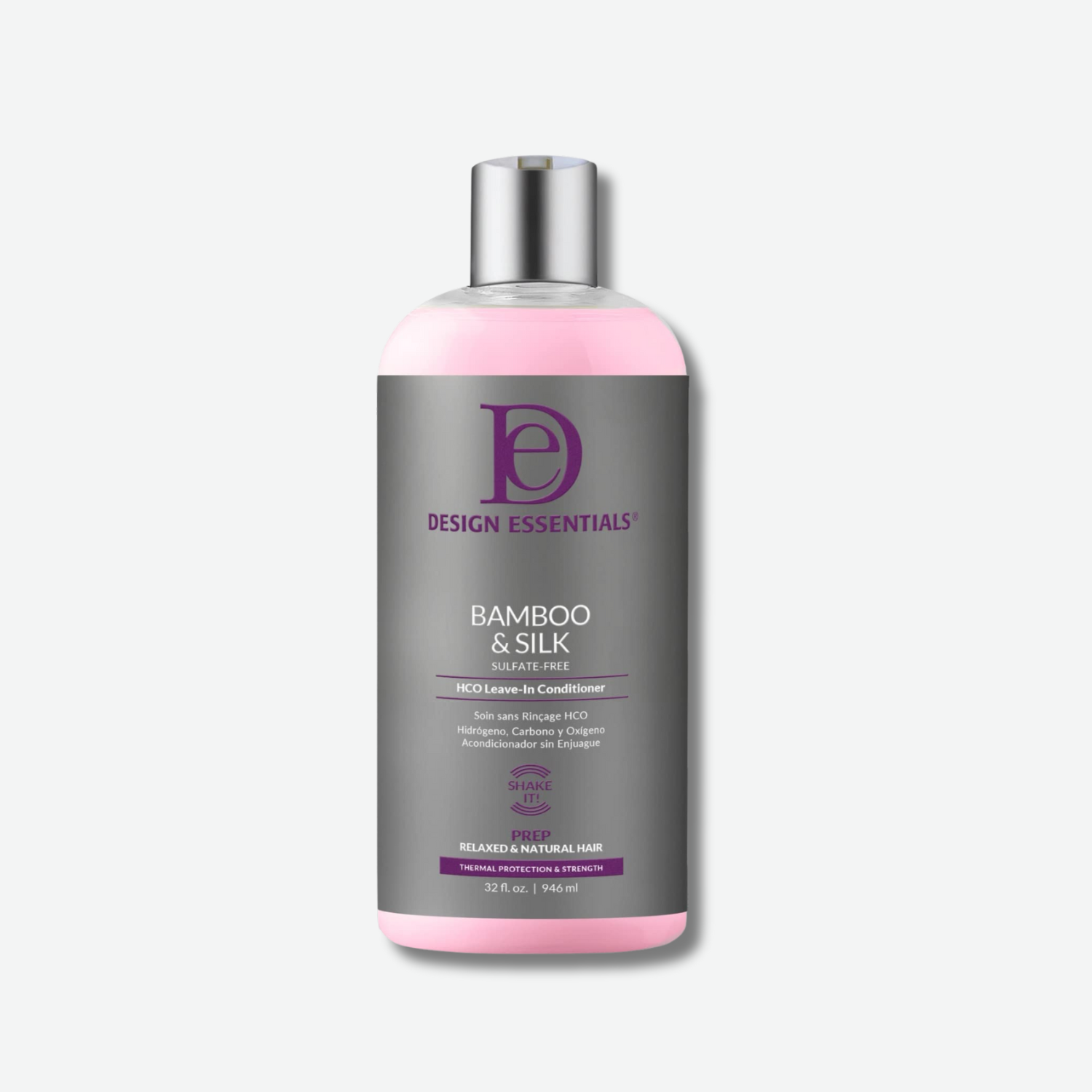 Design Essentials Bamboo & Silk HCO Leave-In Conditioner – 32 oz