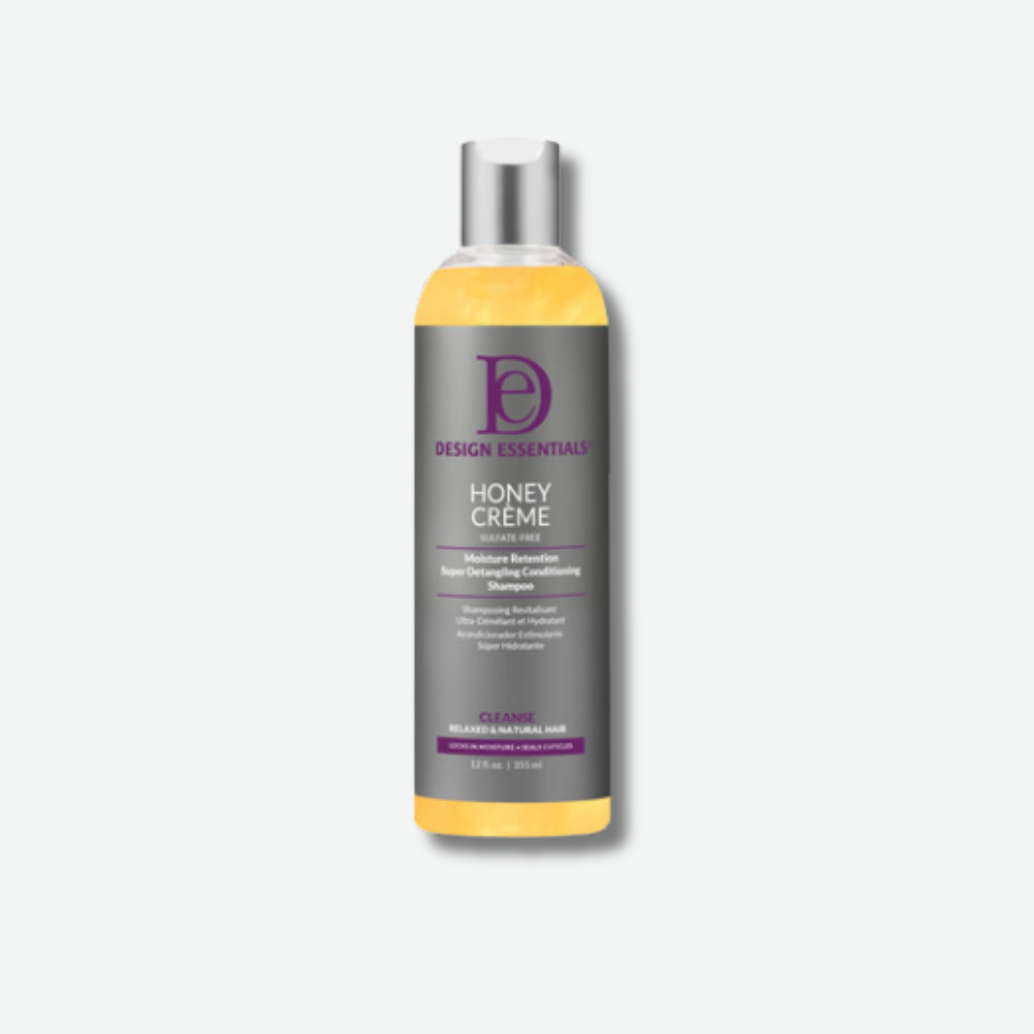 Design Essentials Honey Crème Moisture Retention Super Detangling Conditioning Shampoo – 12 oz / 32 oz
