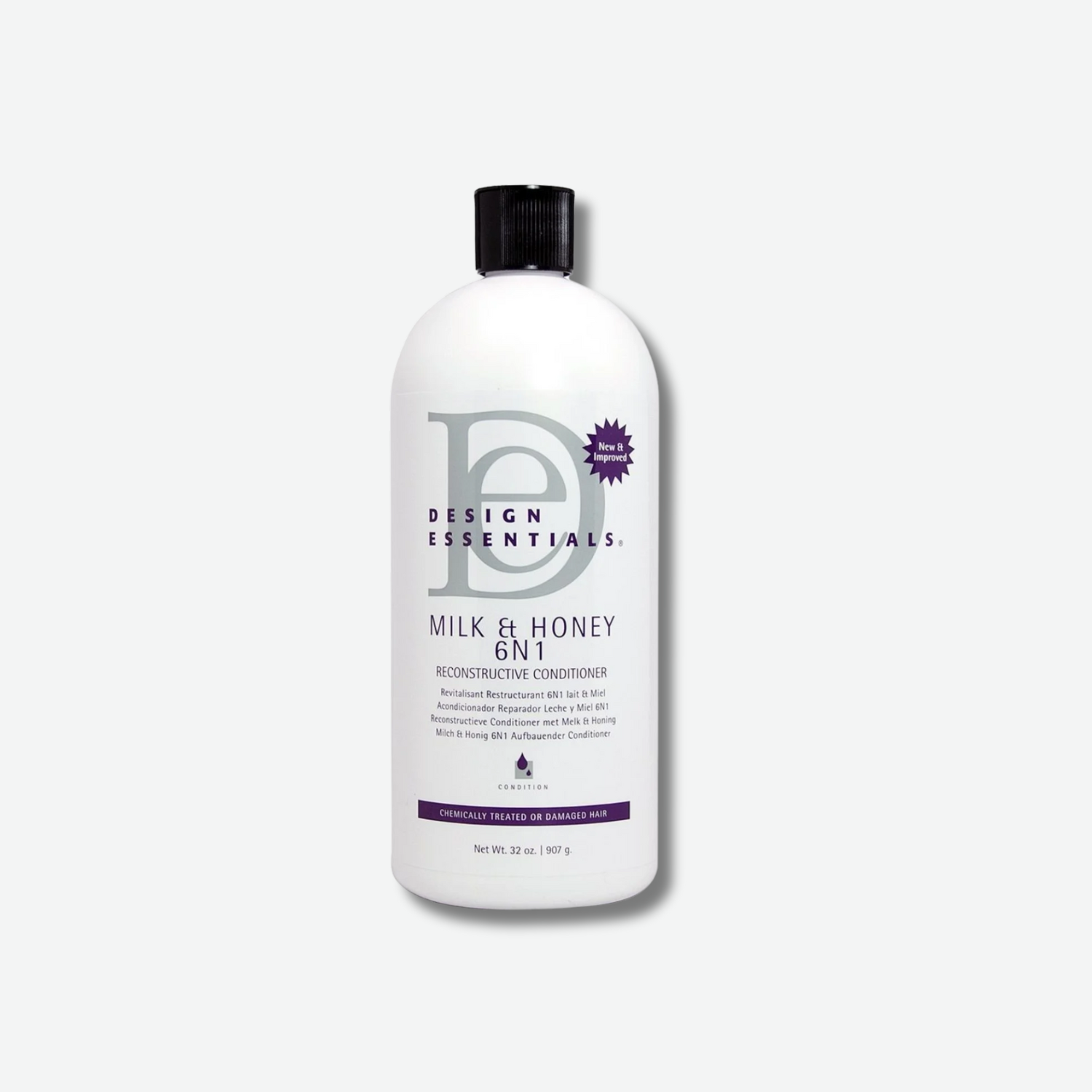Design Essentials Milk & Honey 6N1 Reconstructive Conditioner – 32 oz
