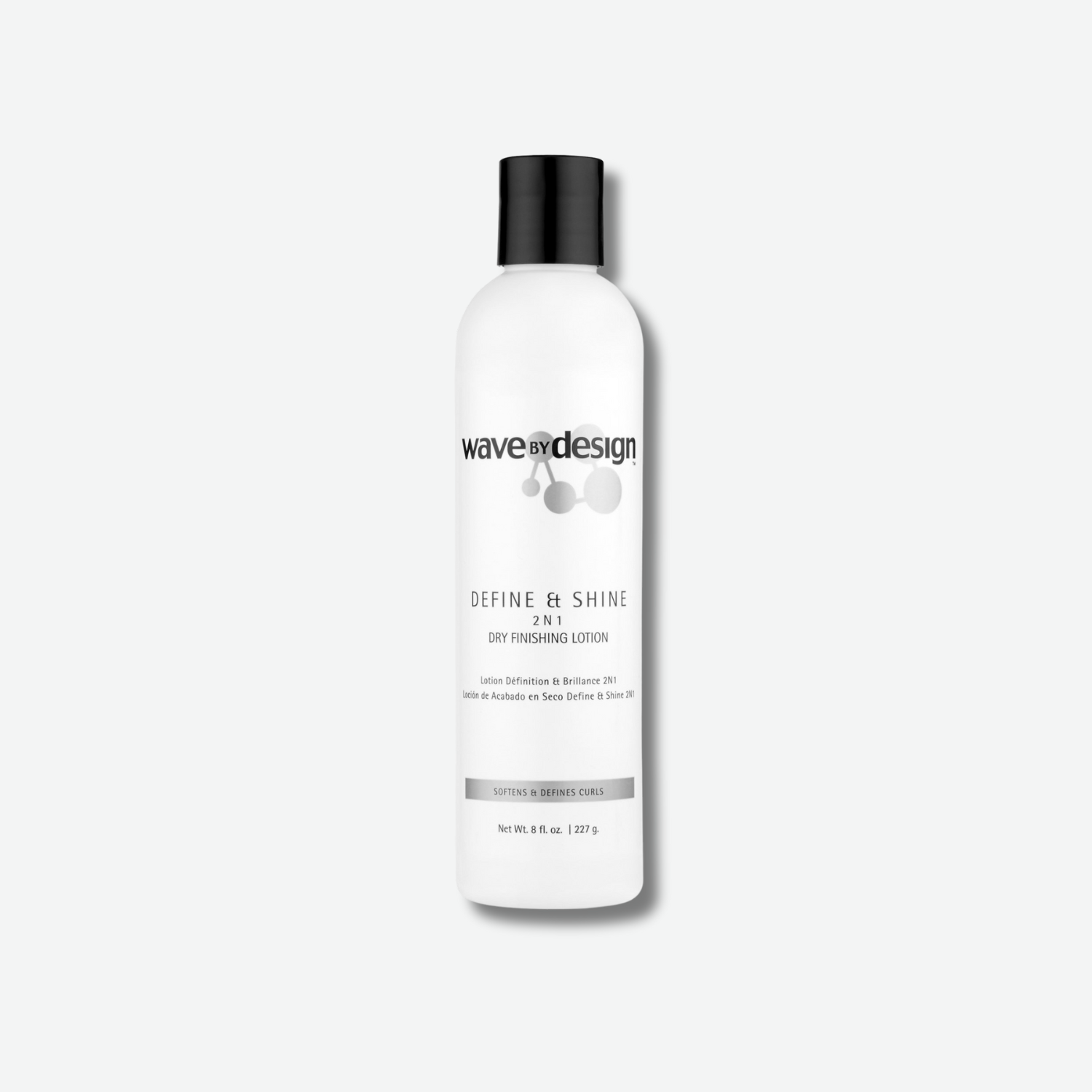 Design Essentials Wave by Design Define & Shine 2N1 Dry Finishing Lotion - 16o
