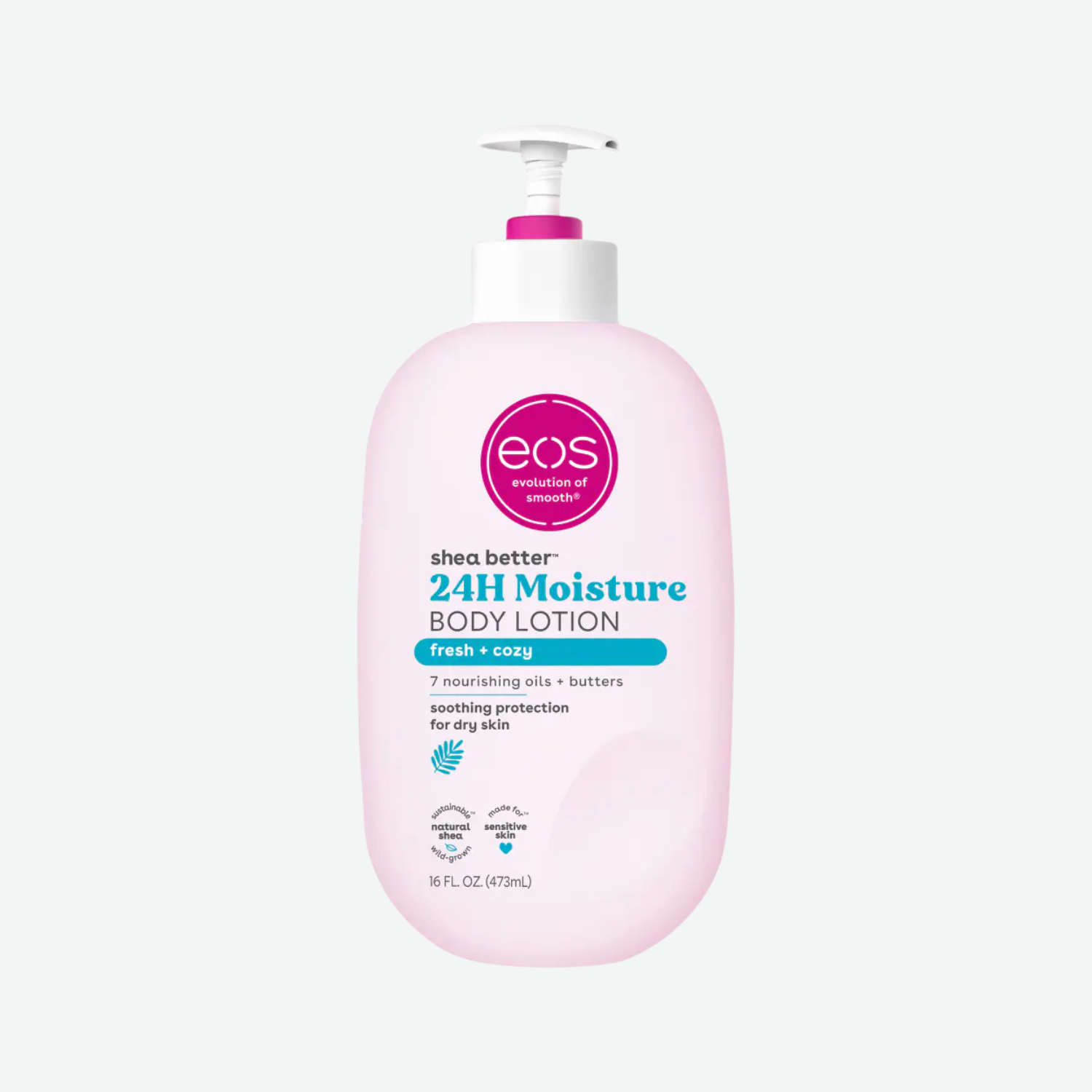 EOS 24H Moisture Body Lotion – Fresh & Cozy – 16 fl oz