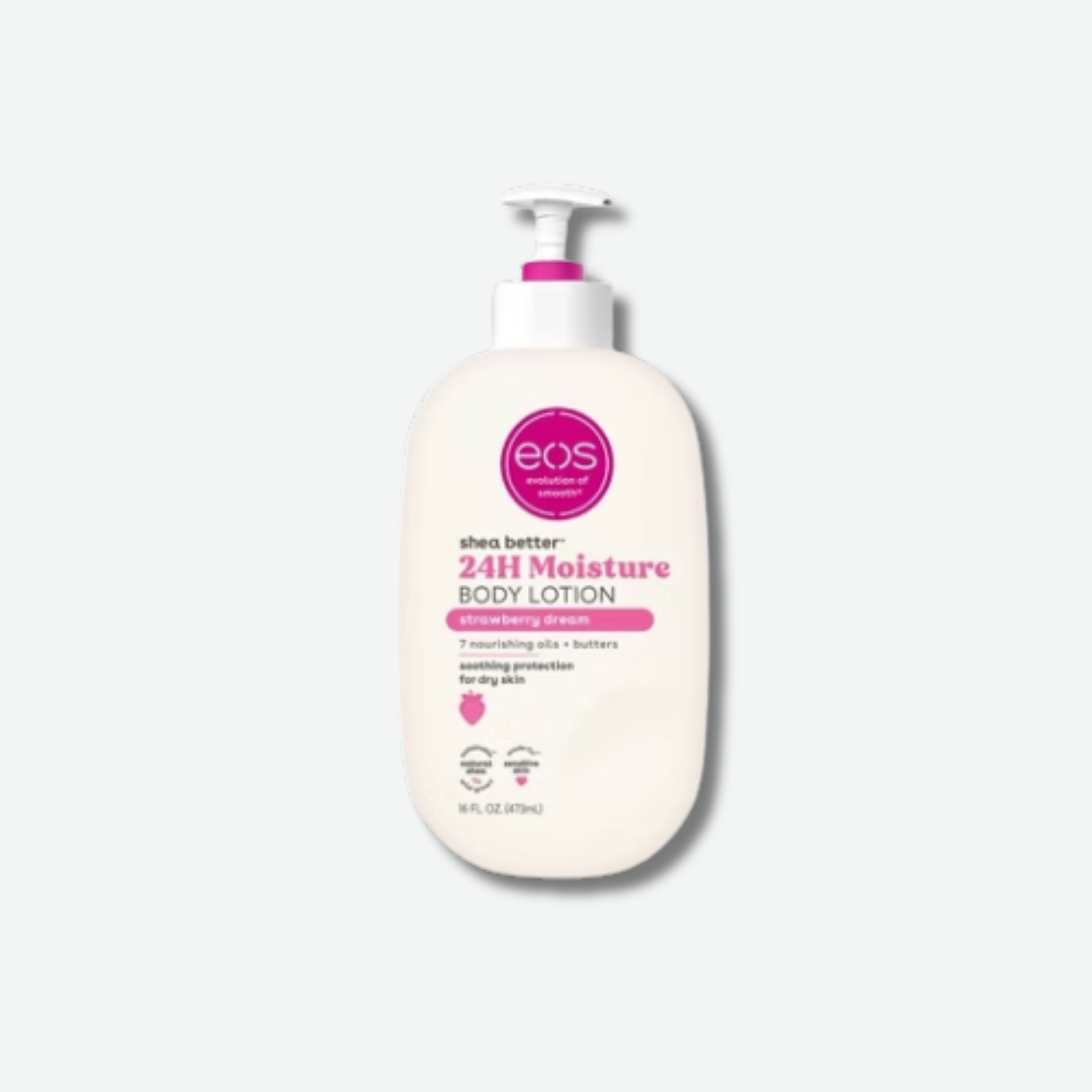 EOS 24H Moisture Body Lotion – Strawberry Dream – 16 fl oz
