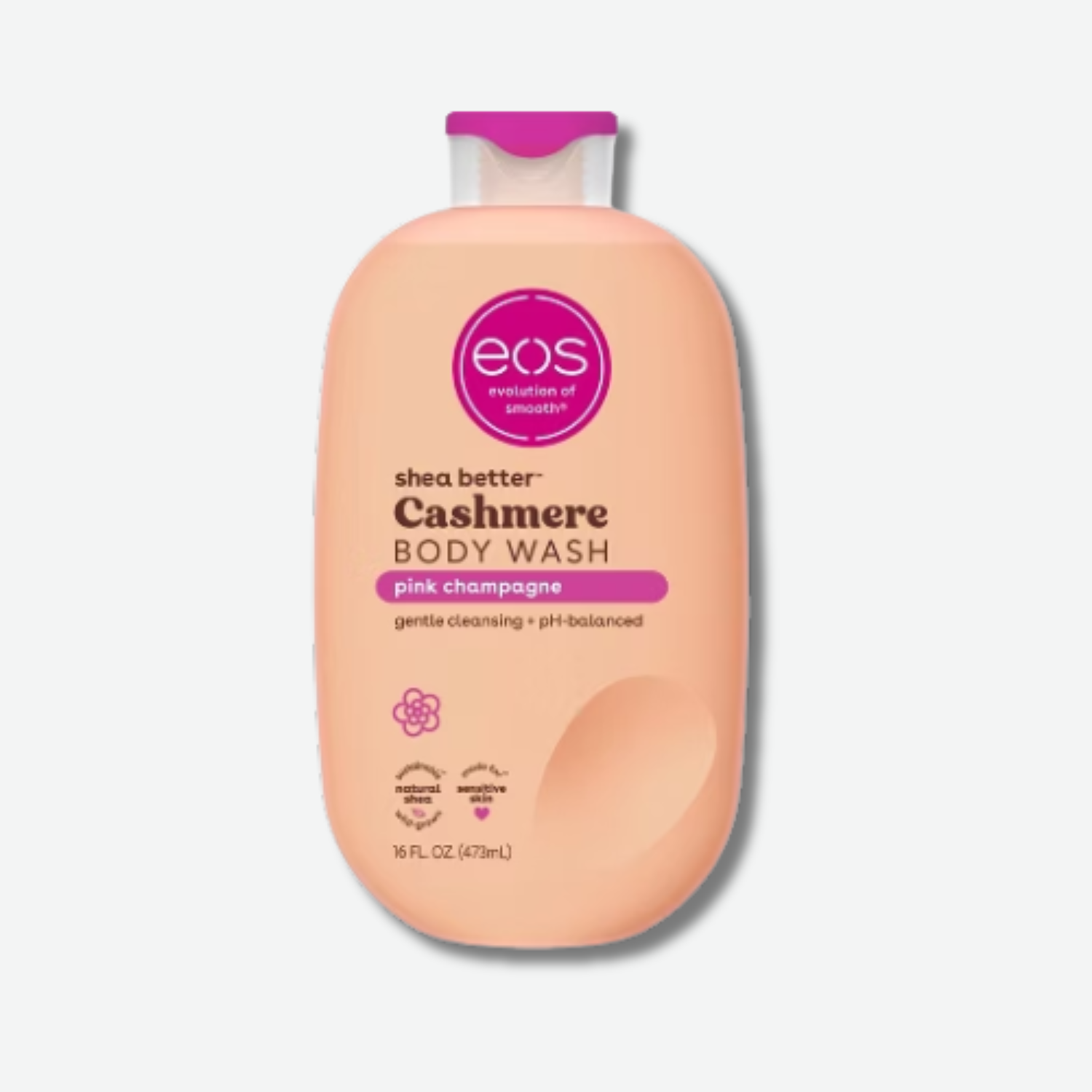 EOS 24H Moisture Body Wash – Pink Champagne – 16 fl oz