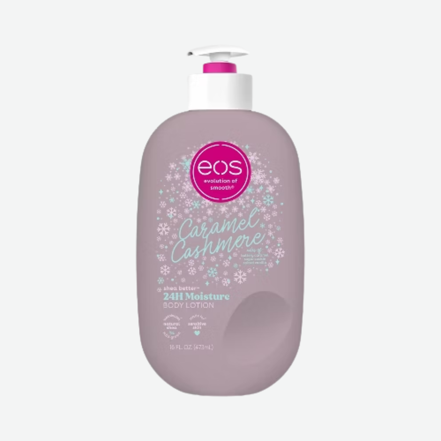 EOS Holiday Body Lotion - Caramel Cashmere - 16 fl oz