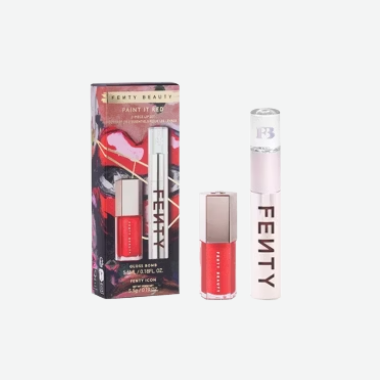 Fenty Beauty Icon Velvet Liquid Lipstick – Paint It Red