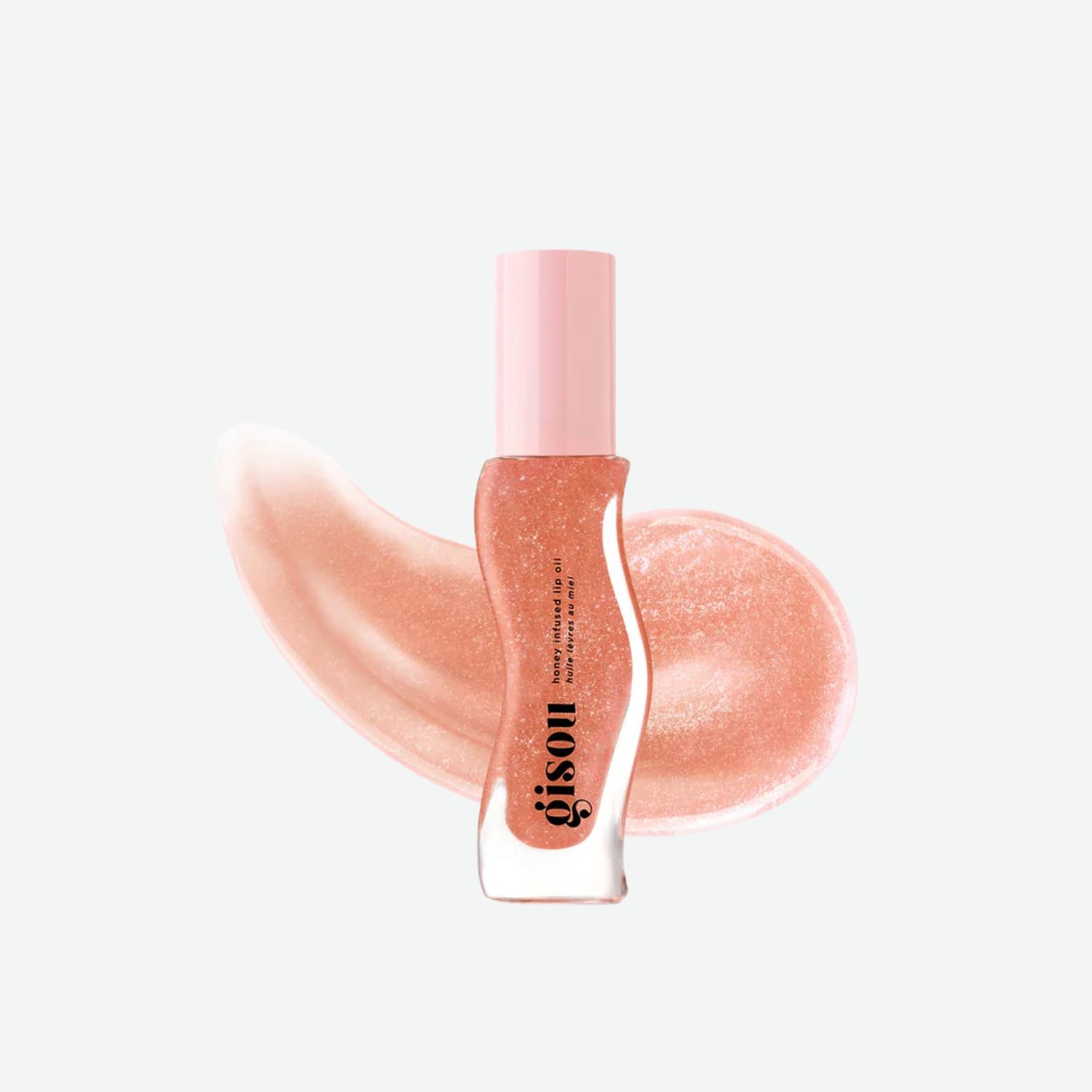 Gisou Honey Infused Lip Oil – Glazed Plum - 0.2 fl oz