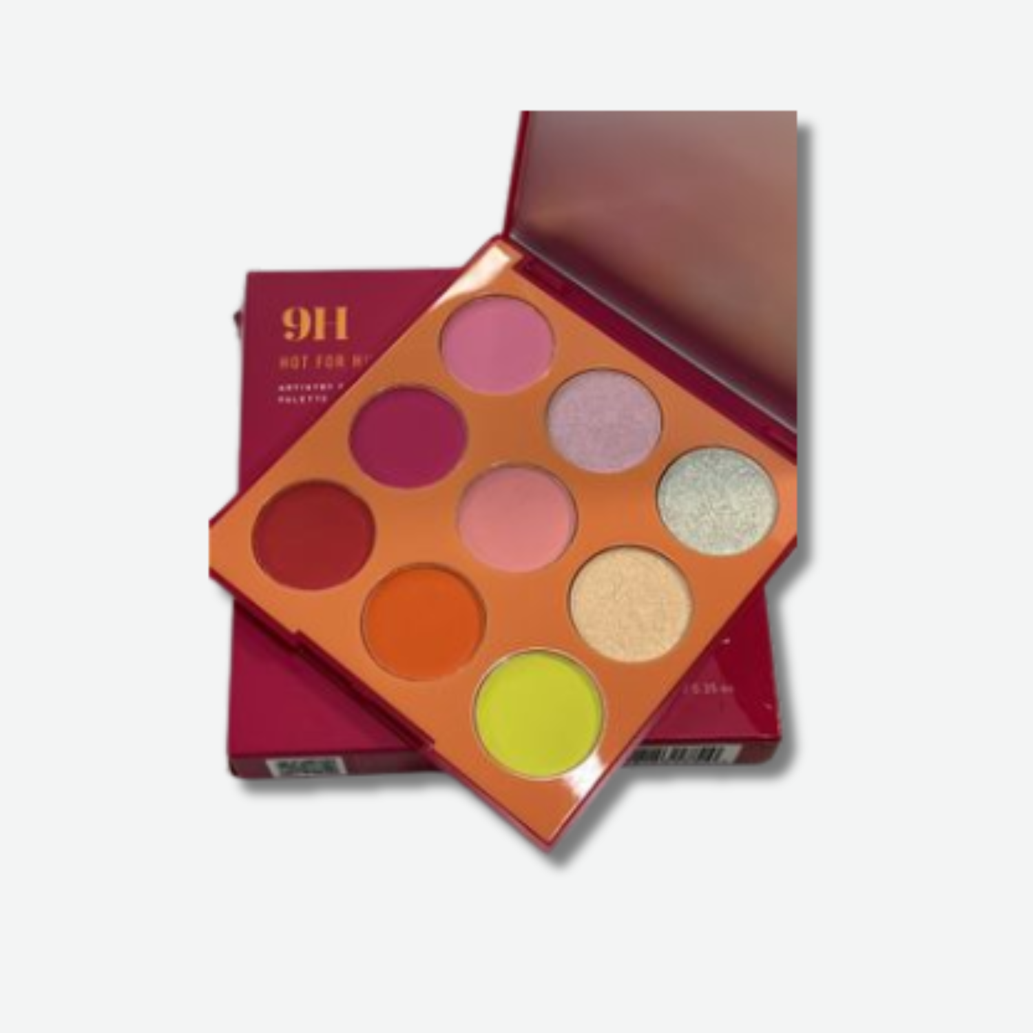 Morphe 9H Hot for Hue Artistry Eyeshadow Palette