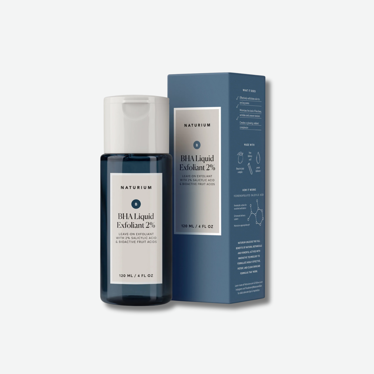 Naturium BHA Liquid Exfoliant 2% – 4 fl oz (120ml)