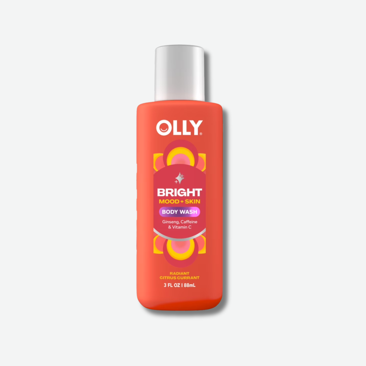 OLLY Bright Body Wash Repairs & Brightens Skin - Citrus Currant, 17 oz