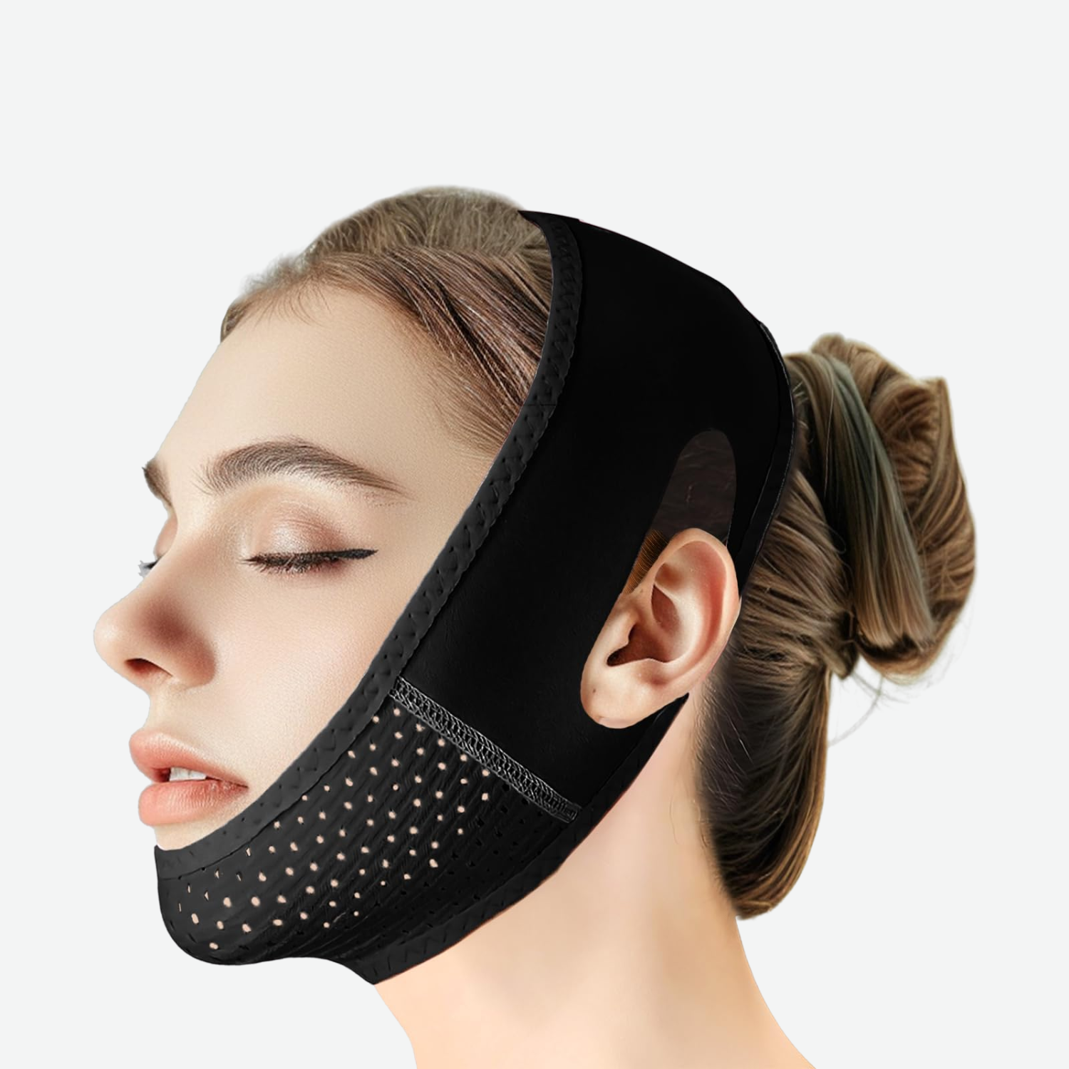 V-Line Lifting Mask Chin Strap – Reusable Firming & Contouring Band