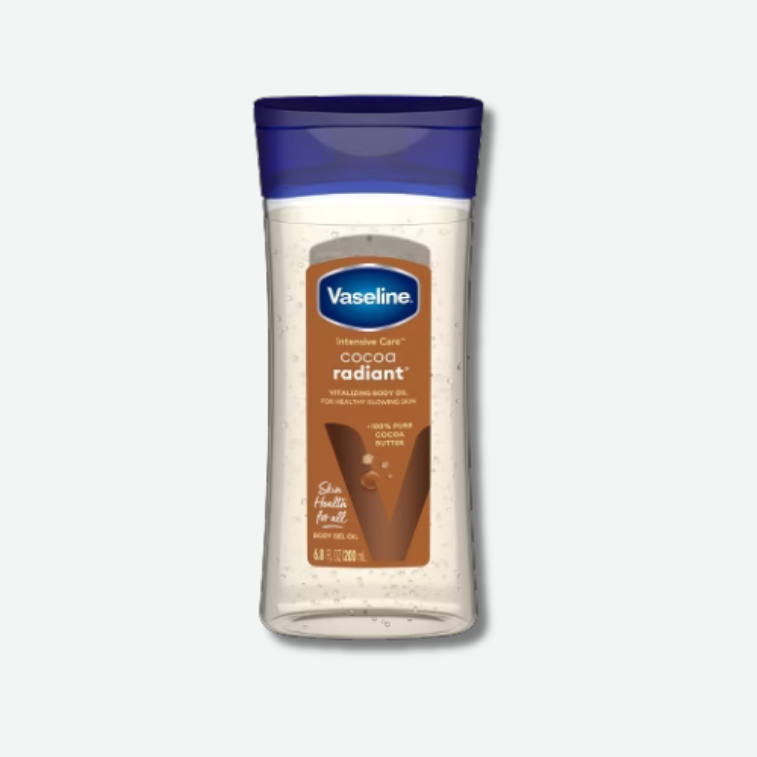 Vaseline Intensive Care Cocoa Radiant Body Gel Oil Scented - 6.8 fl oz