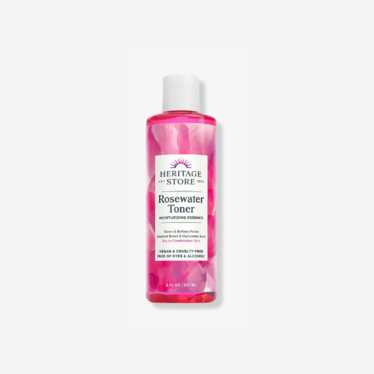 Heritage Store Rosewater Facial Toner 8oz