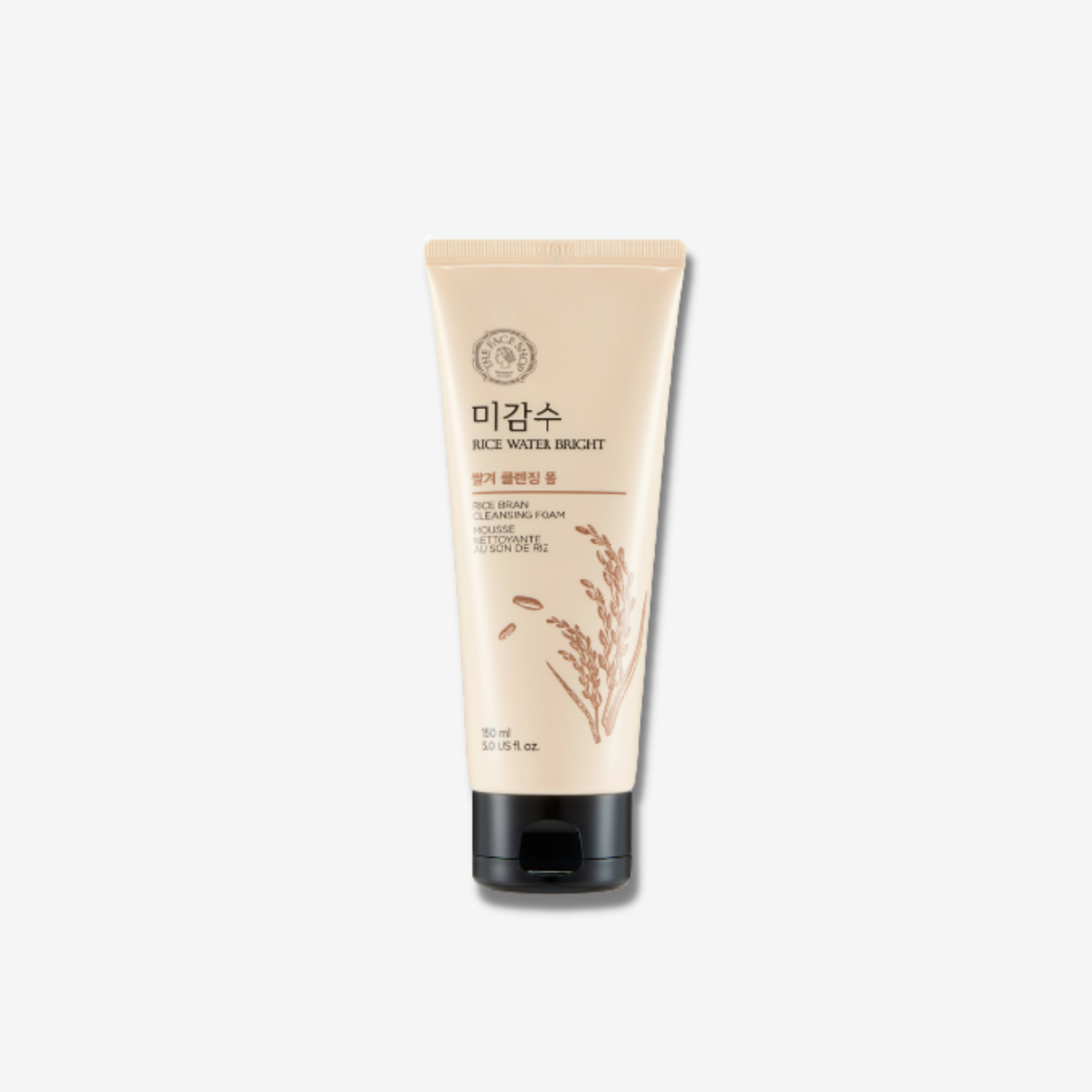 The Face Shop Rice Water Bright Rice Bran Foaming Cleanser